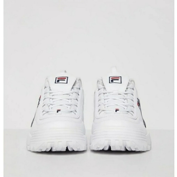 Fila Disruptor-II-XL Sneakers White/White/Fila Navy size 7.5 main image 6